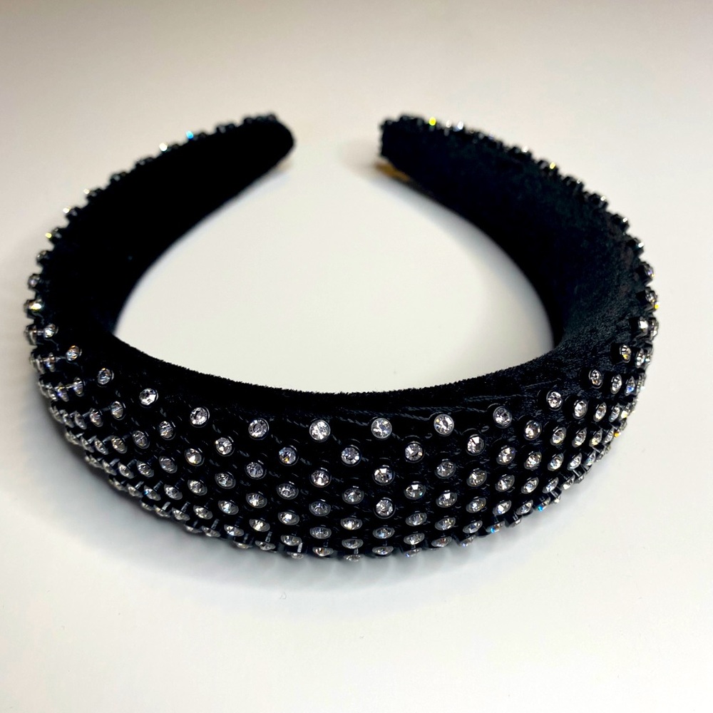 Rhinestone padded headband